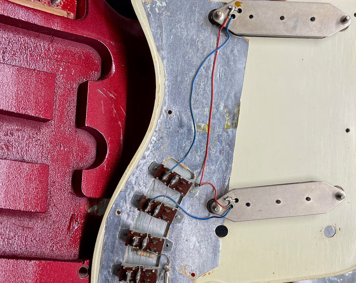 Adirondack Guitar Used 1961 Hagstrom II Electric Guitar with Case- Red