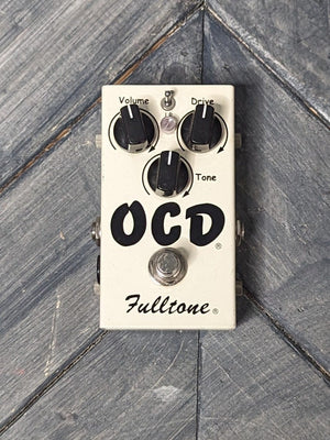 Used Fulltone OCD top of the pedal