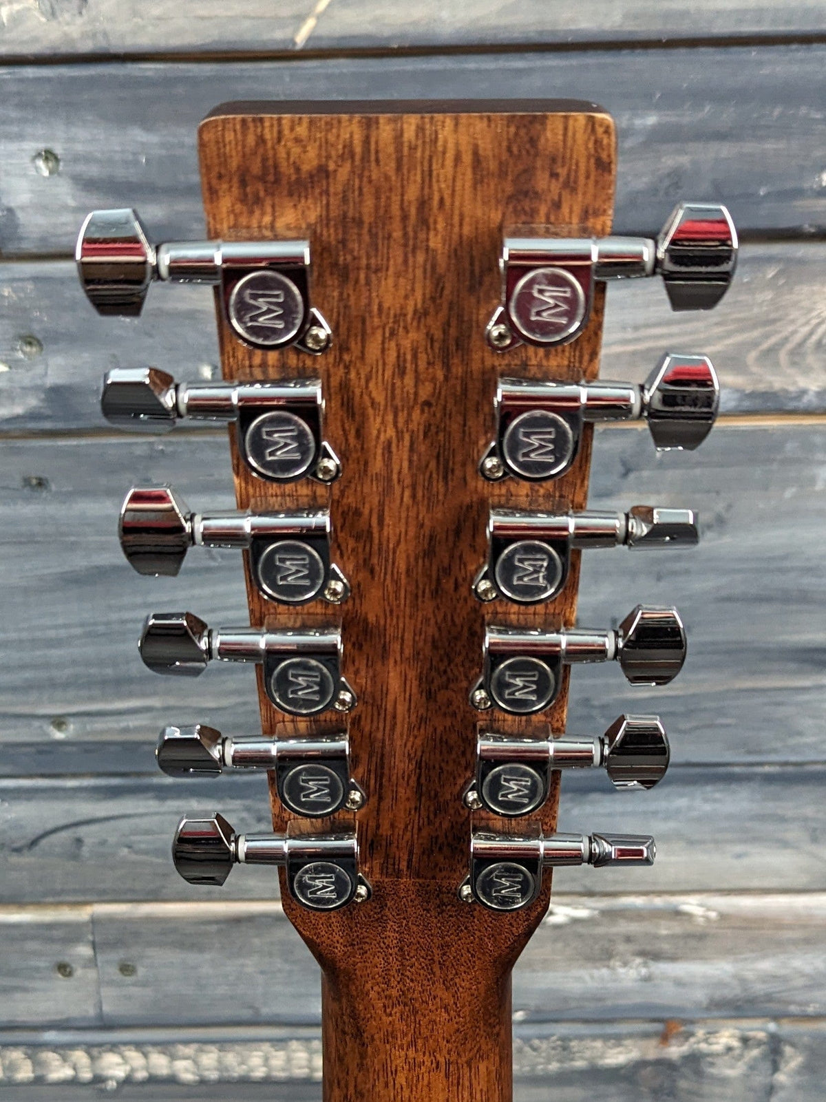 AMI-Guitars JM12-1E back of the headstock