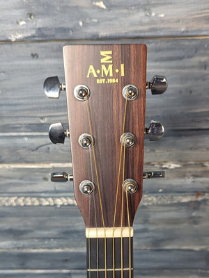 AMI-Guitars Acoustic Guitar AMI-Guitars Left Handed DMEL SE Series Acoustic Electric Guitar