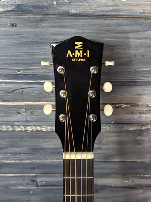 AMI-Guitars Acoustic Guitar AMI-Guitars LM-AG00 Acoustic Electric Guitar- Gloss Sunburst