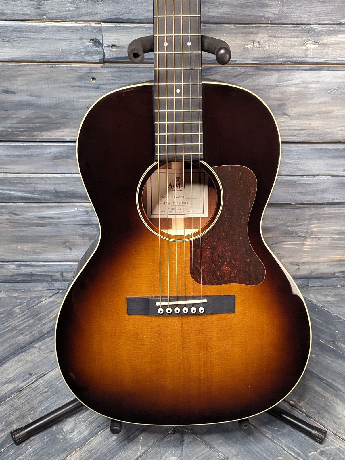 AMI-Guitars Acoustic Guitar AMI-Guitars LM-AG00 Acoustic Electric Guitar- Gloss Sunburst