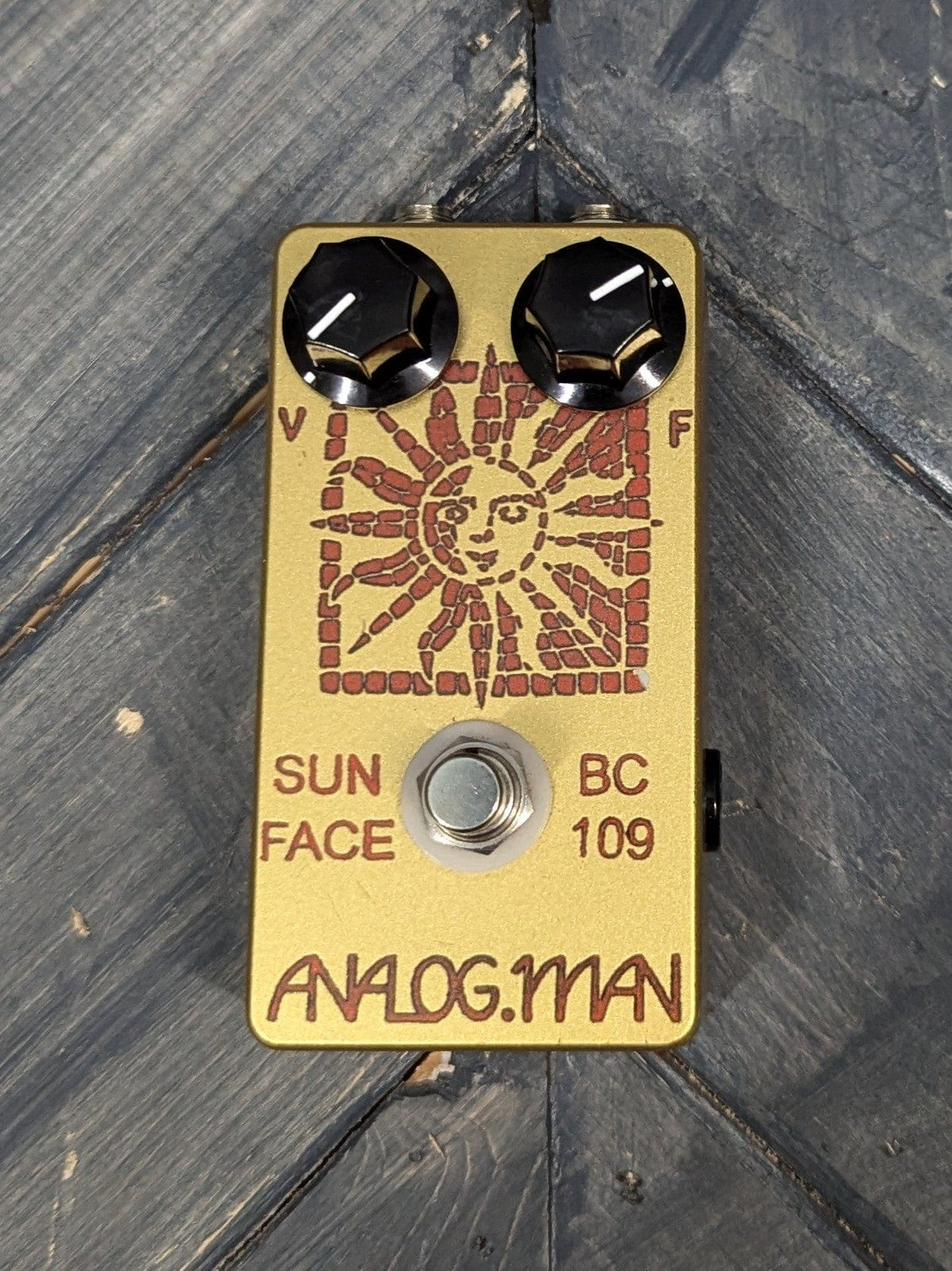 Analogman Pedal Used Analogman Sunface BC109 Silicon Fuzz Effect Pedal with Box