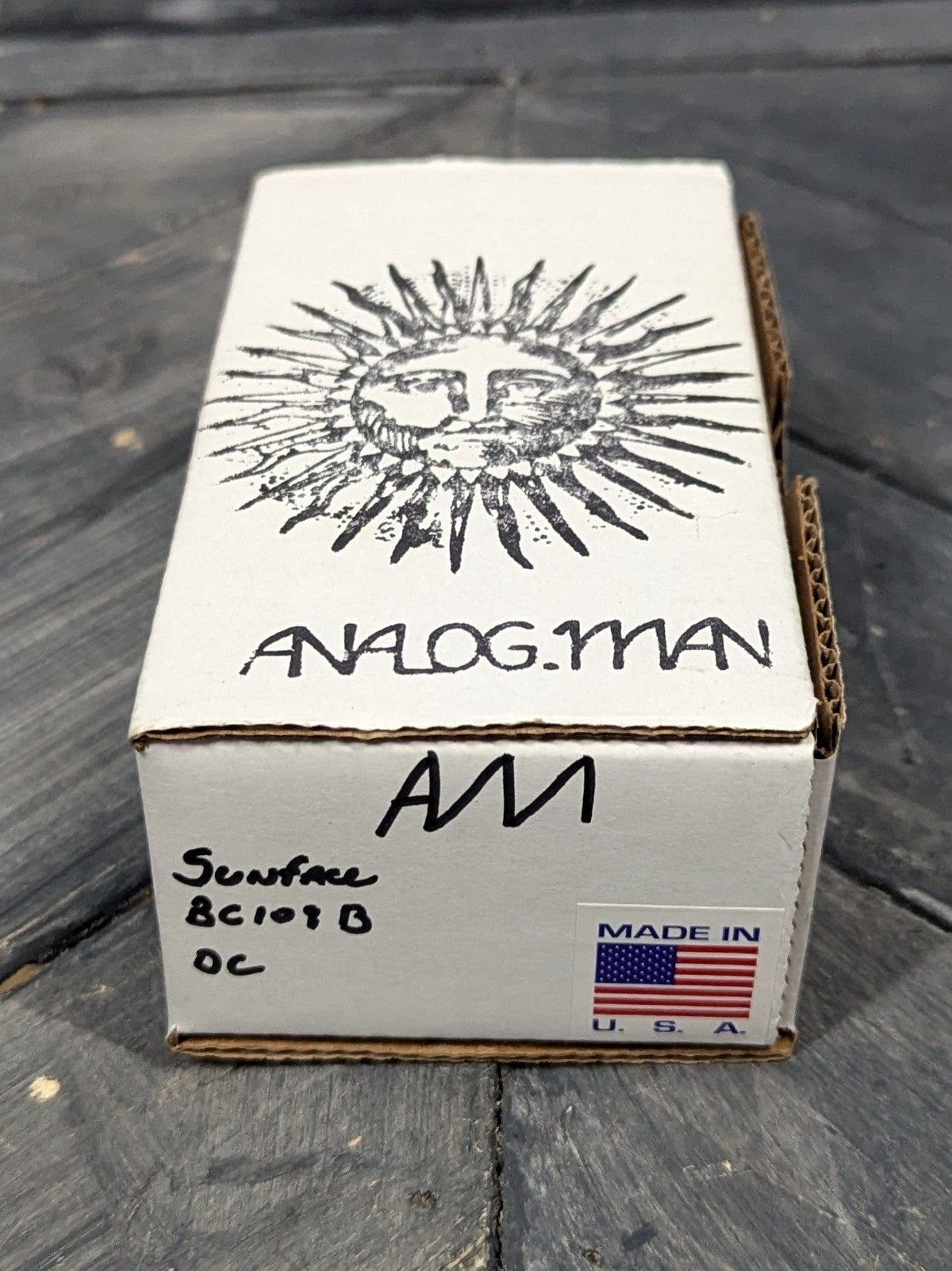 Analogman Pedal Used Analogman Sunface BC109 Silicon Fuzz Effect Pedal with Box