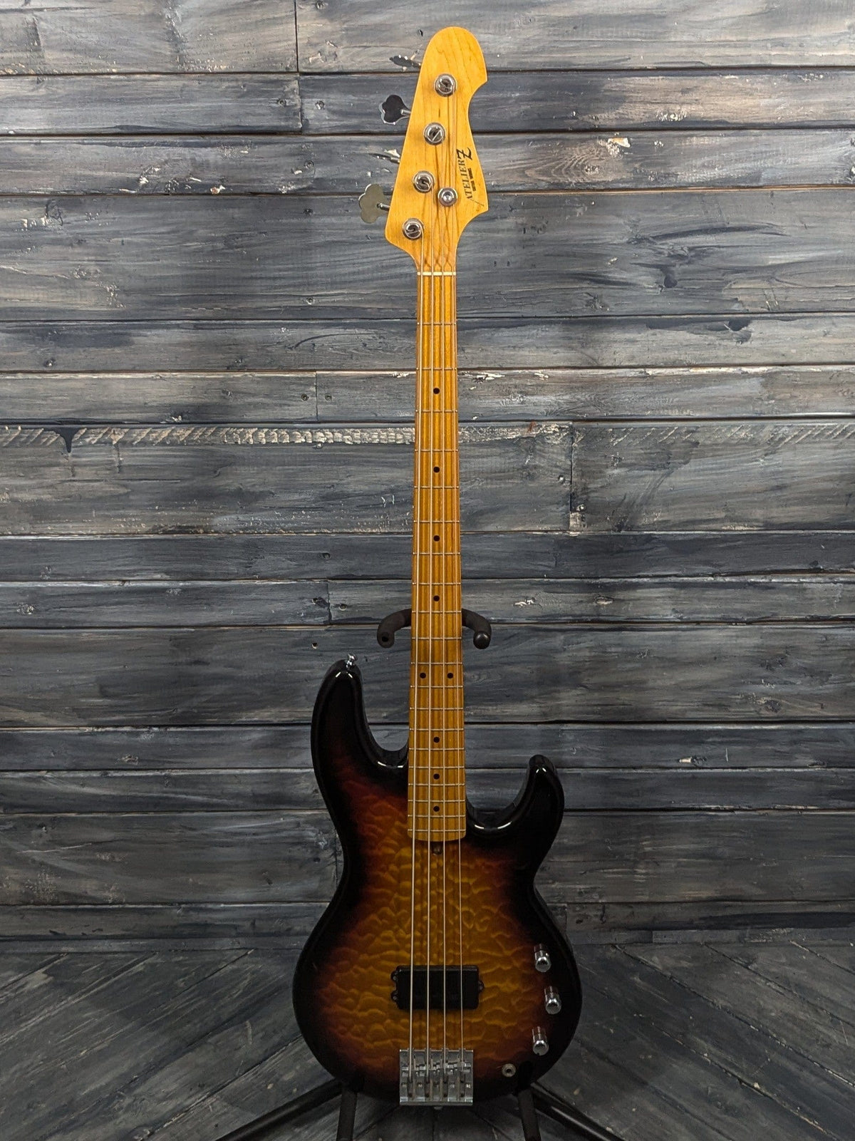 Atelier Z Electric Bass Used Atelier Z Guitar Works 2004 15th Anniversary VSOP Hand-Made Electric Bass with Hard Case