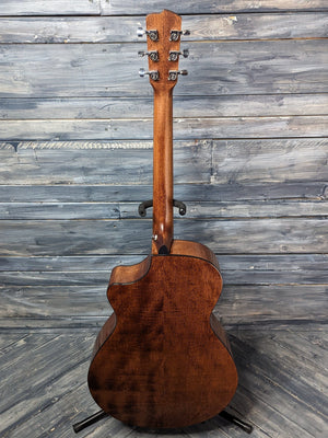 Used Breedlove Discovery Concerto full view of back