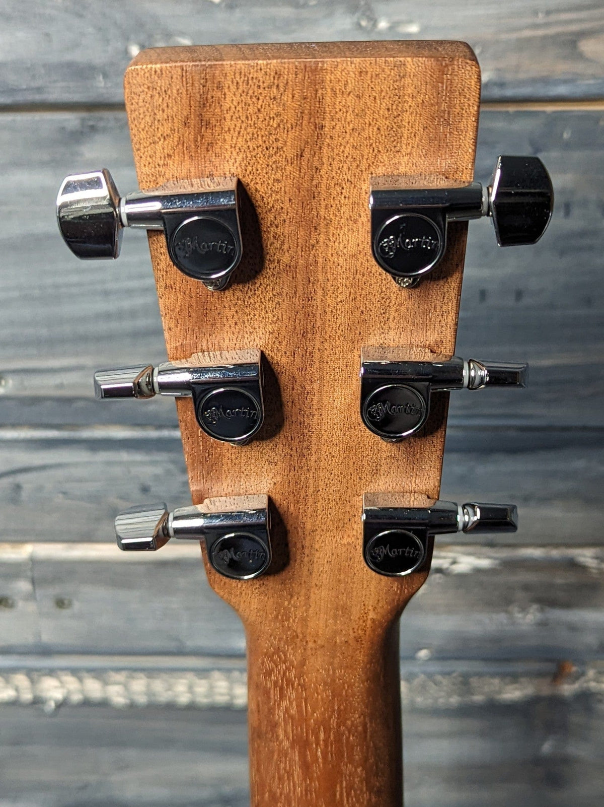 Martin X-Series 000-X2E back of the headstock