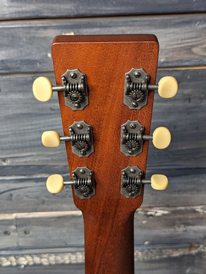 Martin DSS-17 back of the headstock