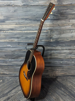 Martin DSS-17 full treble side view of the guitar