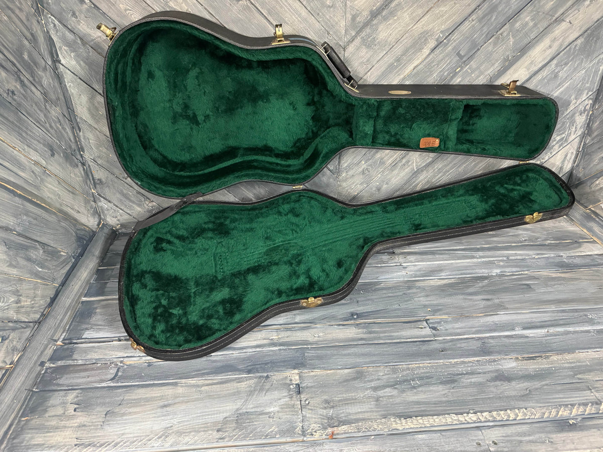 This is a photo of the back of the guitar.