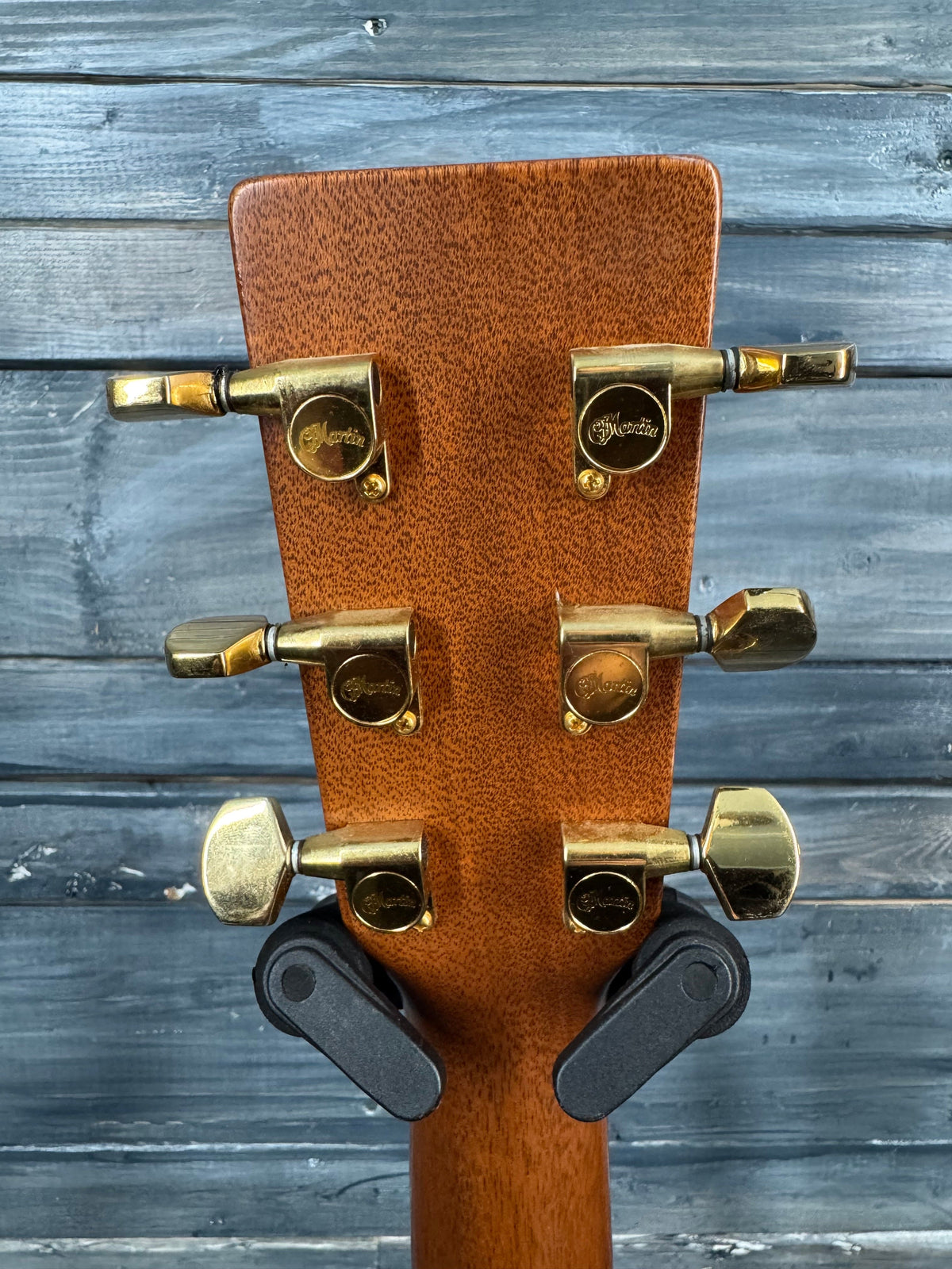 This is a photo of the back of the guitar.