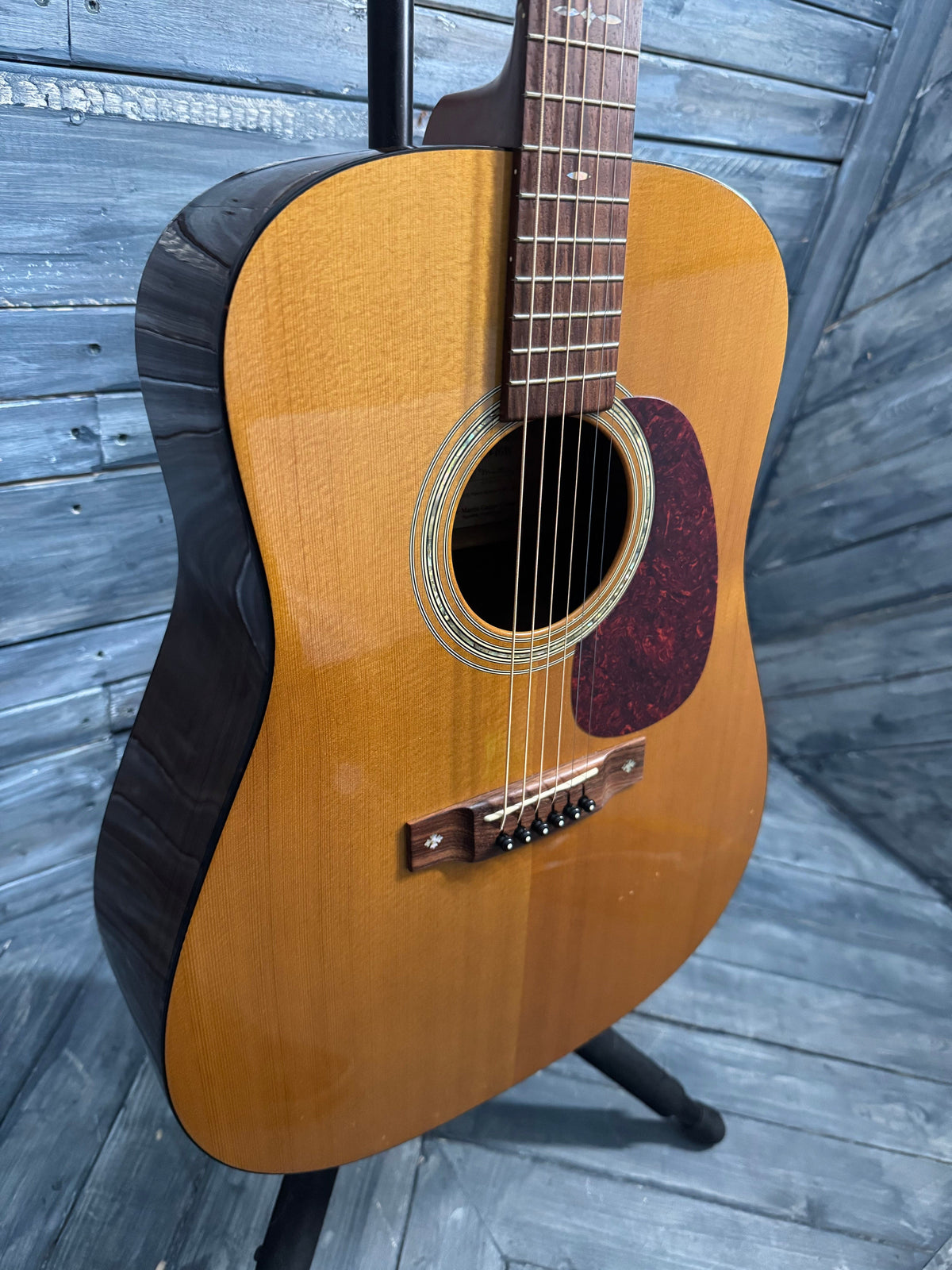 This is a photo of the front of the guitar.