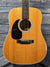 Used Martin Left-Handed D-28 close up of the body