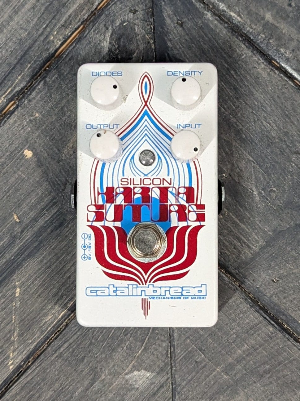 Used Catalinbread Karma Sutra Silicon Fuzz top of the pedal