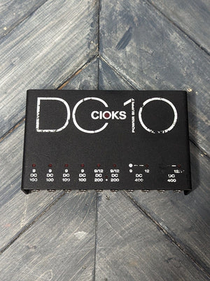 Used CIOKS DC10 Power Supply view of top label