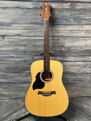 Crafter Acoustic Guitar Crafter Left Handed LITE D Solid Top Dreadnought Acoustic Guitar