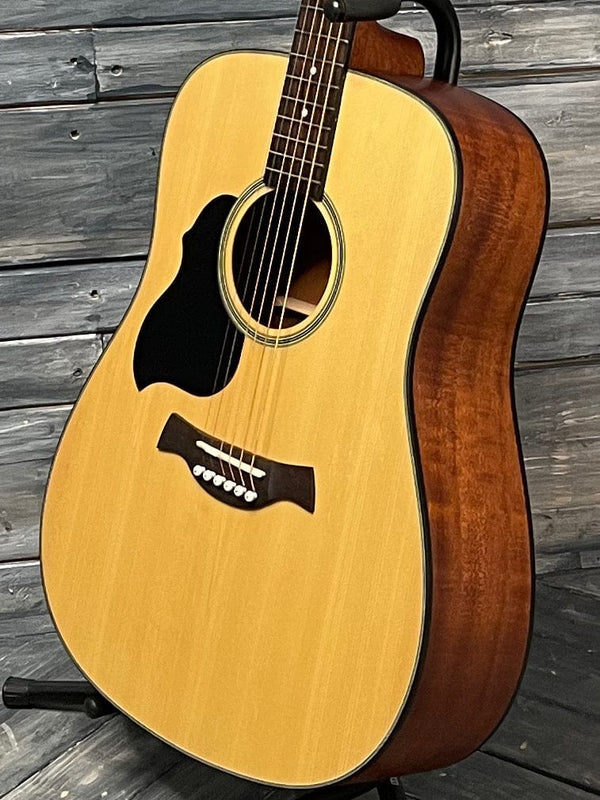Left Handed Crafter LITE D Solid Top Dreadnought Acoustic Guitar