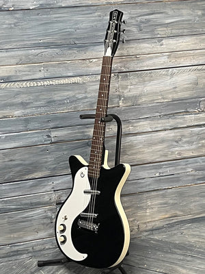 Danelectro Electric Guitar Danelectro Left Handed '59 Modified  NOS + Electric Guitar- Black