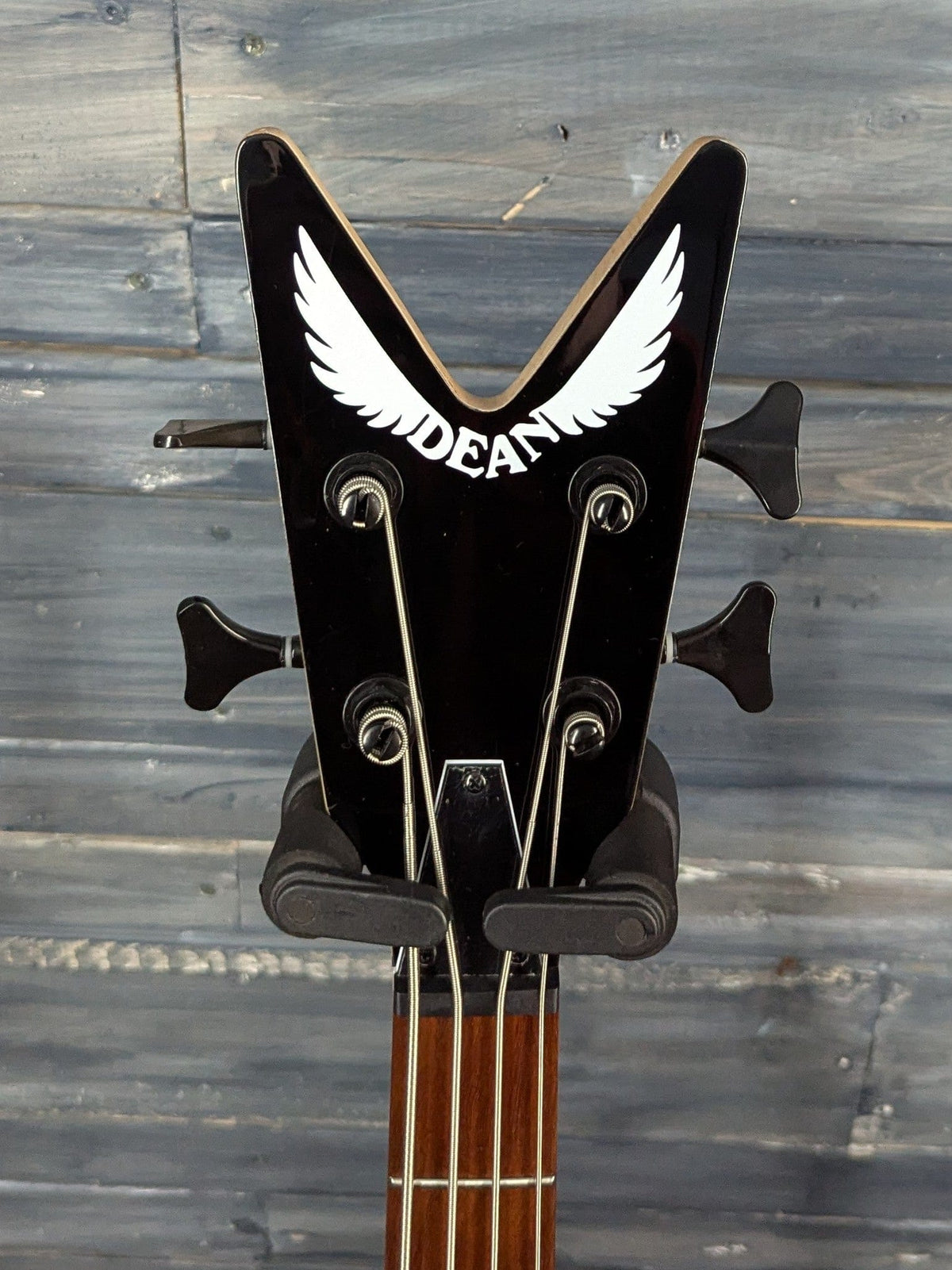 Used Dean ML Metalman front of the headstock