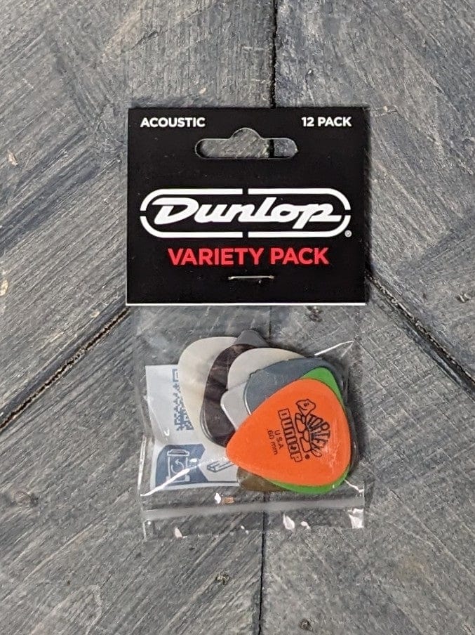 Dunlop Acoustic Pick Variety Pack PVP112 front of the packaging