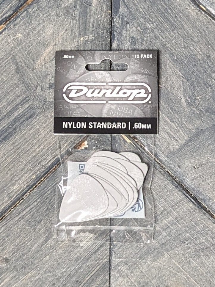 Dunlop Nylon Standard .60mm 44P.60 Pick Pack front of the packaging