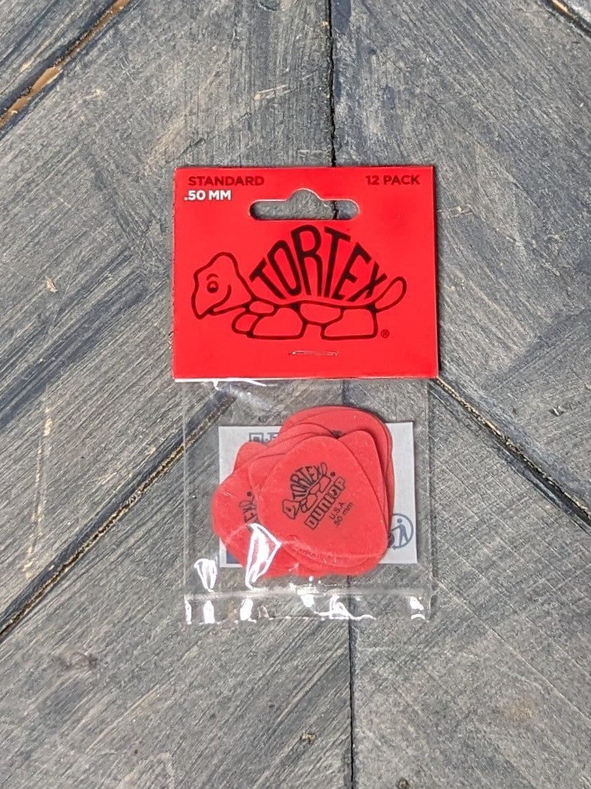 Dunlop Tortex .50mm 418P.50 Pick Pack front of the packaging