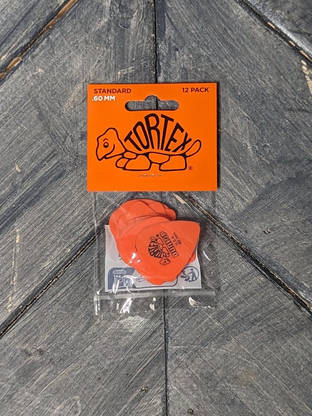 Dunlop Tortex .60mm 418P.60 Pick Pack - Adirondack Guitar