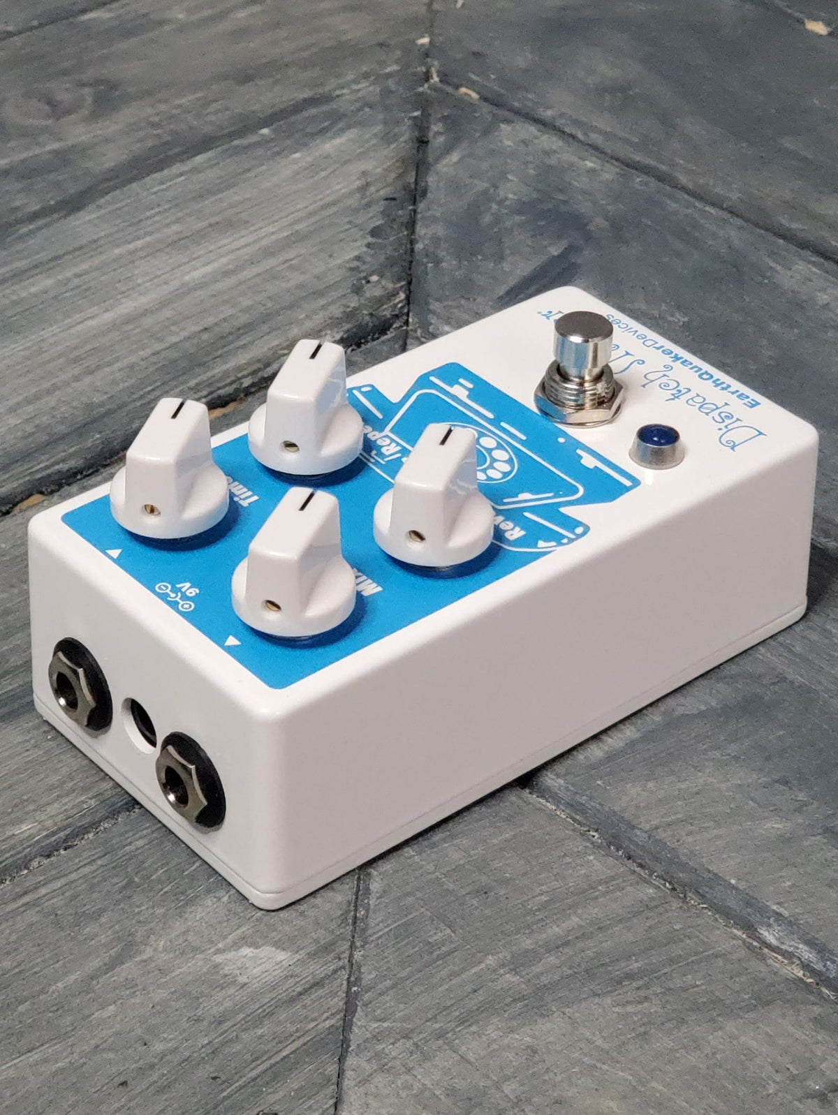 Earthquaker Devices Dispatch Master left side of the pedal