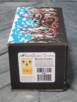 Earthquaker Devices pedal Earthquaker Devices Special Cranker V1 Overdrive Pedal
