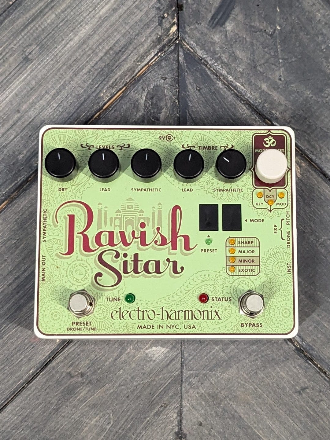 electro-harmonix ravish sitar pedal Used Electro-Harmonix Ravish Sitar Emulator Pedal