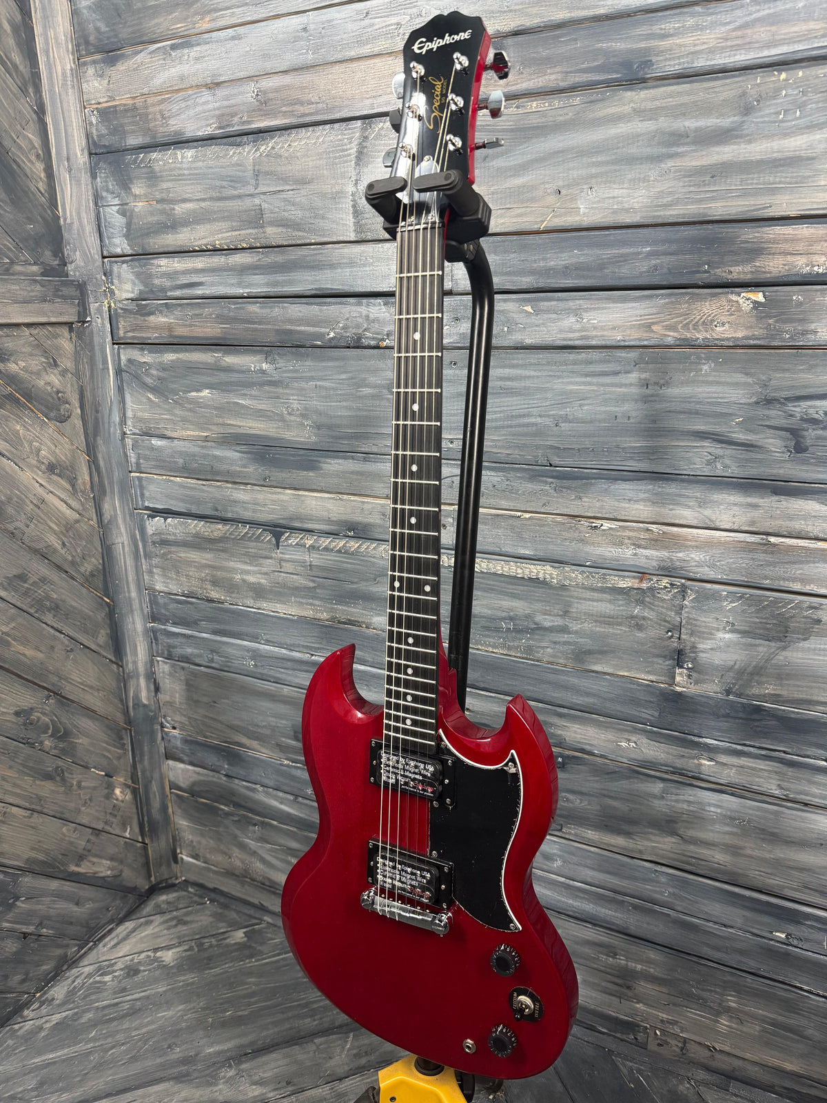 This is a photo of the front of the guitar.