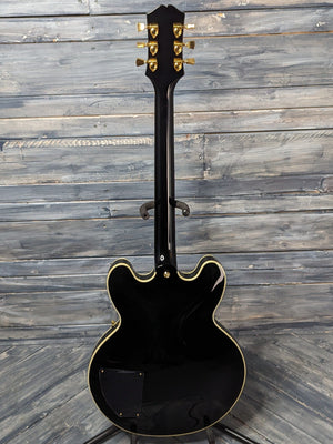 Used Epiphone B.B. King Lucille full view of back