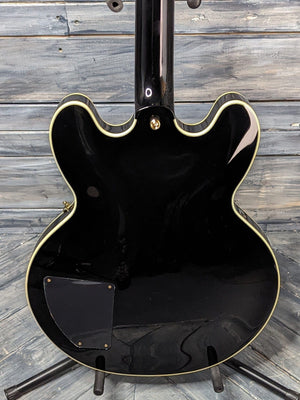 Used Epiphone B.B. King Lucille close up of back of body