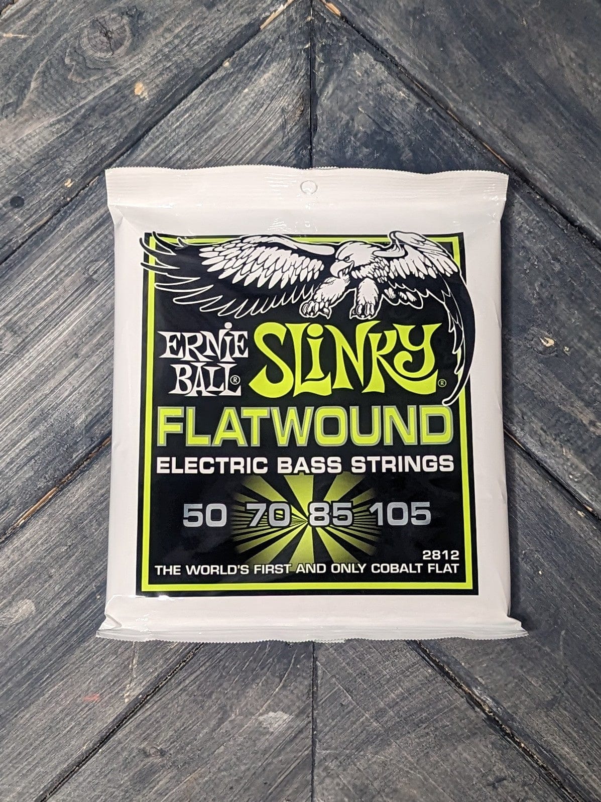 ernie ball Bass Strings Ernie Ball P02812 Regular Slinky Flat Wound Electric Bass Strings