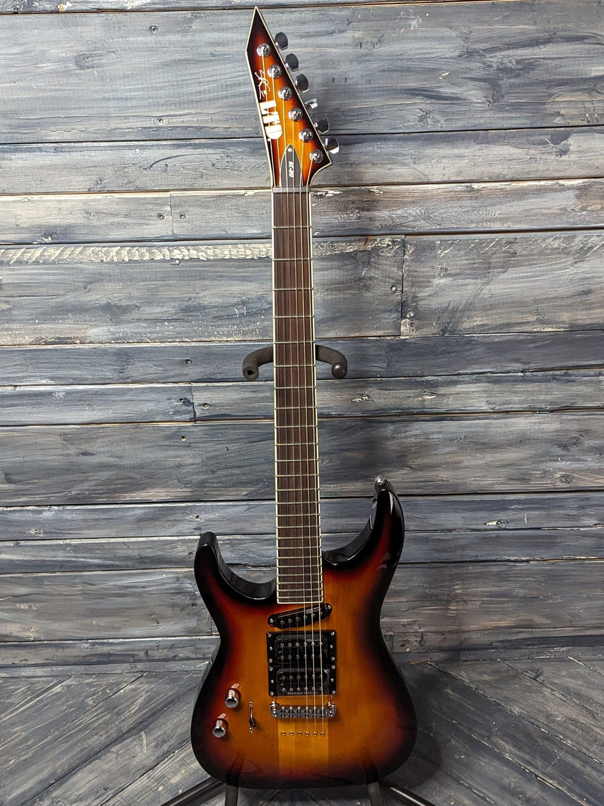 ESP/LTD Left handed Stephen Carpenter SC- 20 Electric Guitar- 3 Tone Sunburst