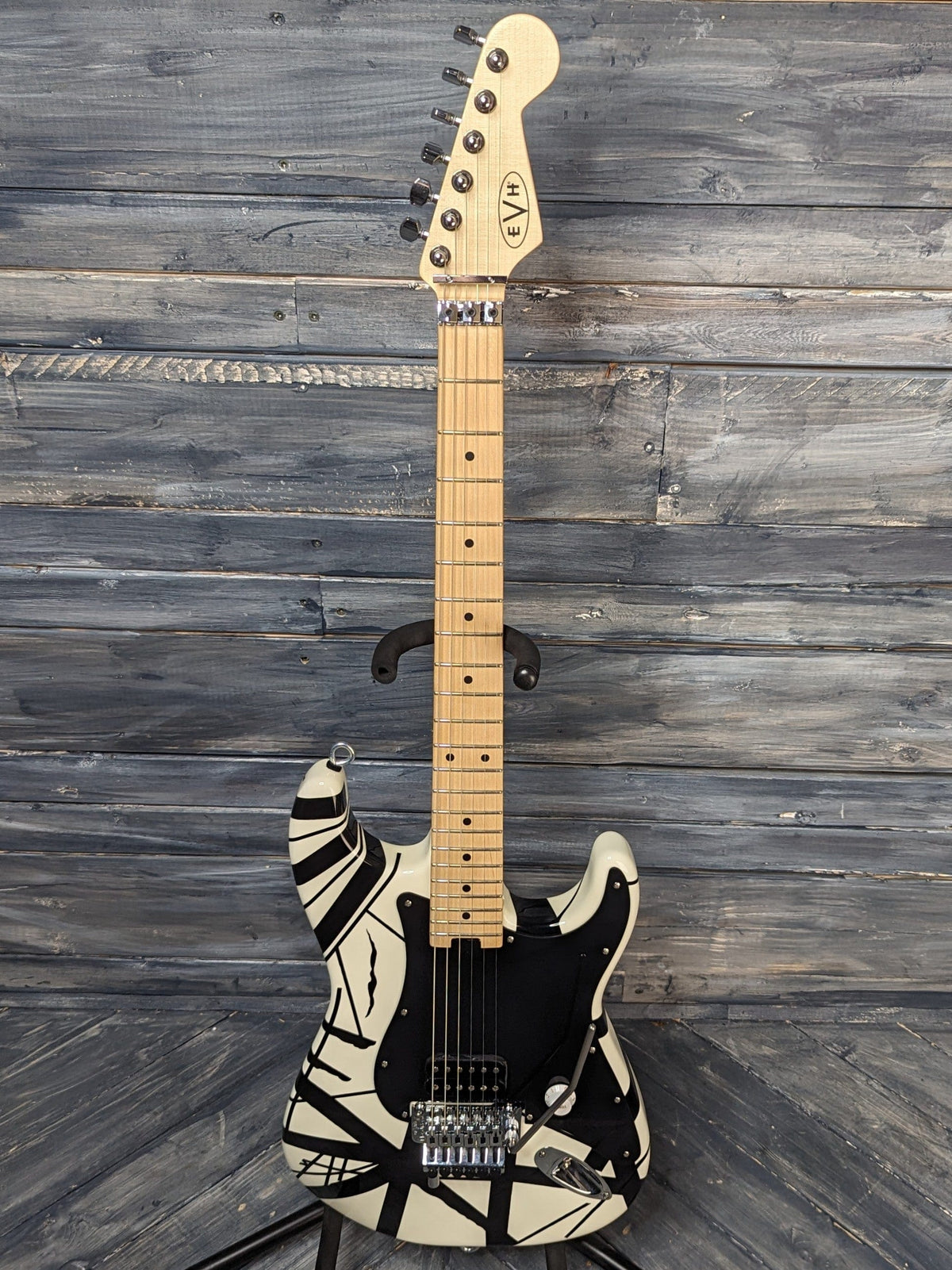 Used Fender 2021 EVH full view of the guitar