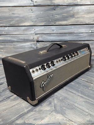 Used Fender 1968 Bandmaster left side and front of amp