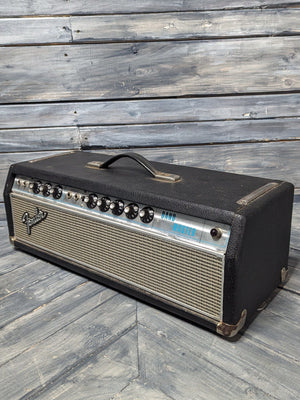 Used Fender 1968 Bandmaster right side and front of amp