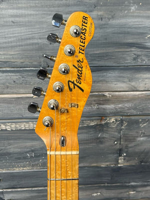 Used Fender Telecaster Custom front of headstock