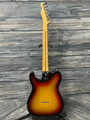 Used Fender Telecaster Custom full view of back of guitar