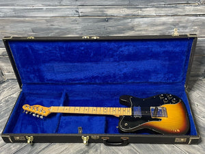 Used Fender Telecaster Custom in open hard case