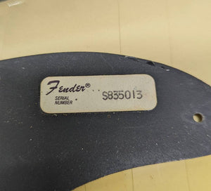 Fender 1978 USA Antigua Telecaster pickguard serial number S835013
