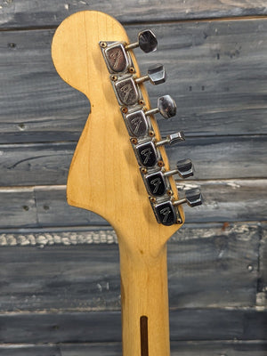 Used Fender 1979 Stratocaster back of the headstock
