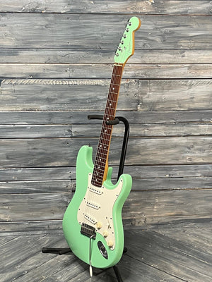 Fender Electric Guitar Used Fender 1995 USA American Standard Stratocaster with Case - Surf Green
