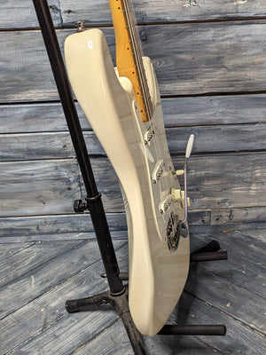 Used Fender Jimmy Vaughan bass side view of the body