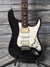 Used Fender 1997 USA Stratocaster close up of the body