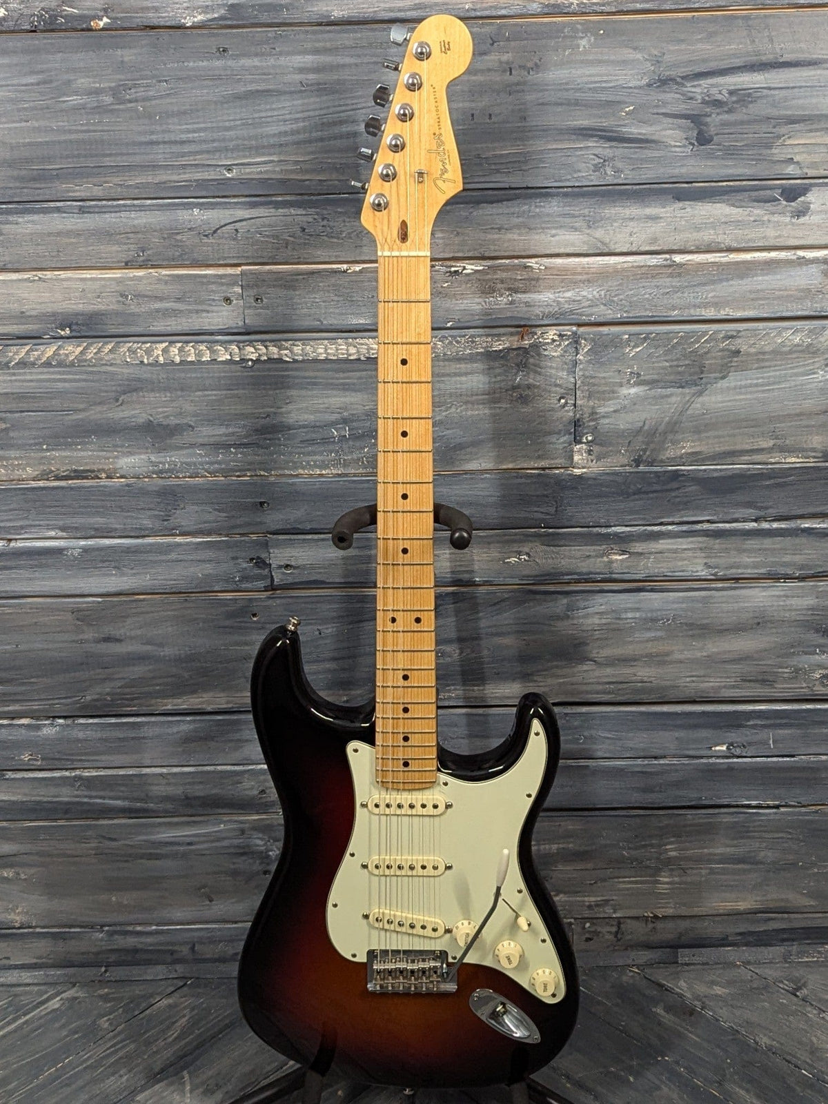 Used Fender 2016 American Professional Strat full view of the guitar