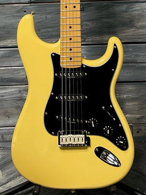 Used Fender MIM Player Stratocaster close up of body
