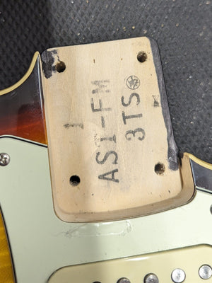 Used Fender MIJ Aerodyne neck pocket