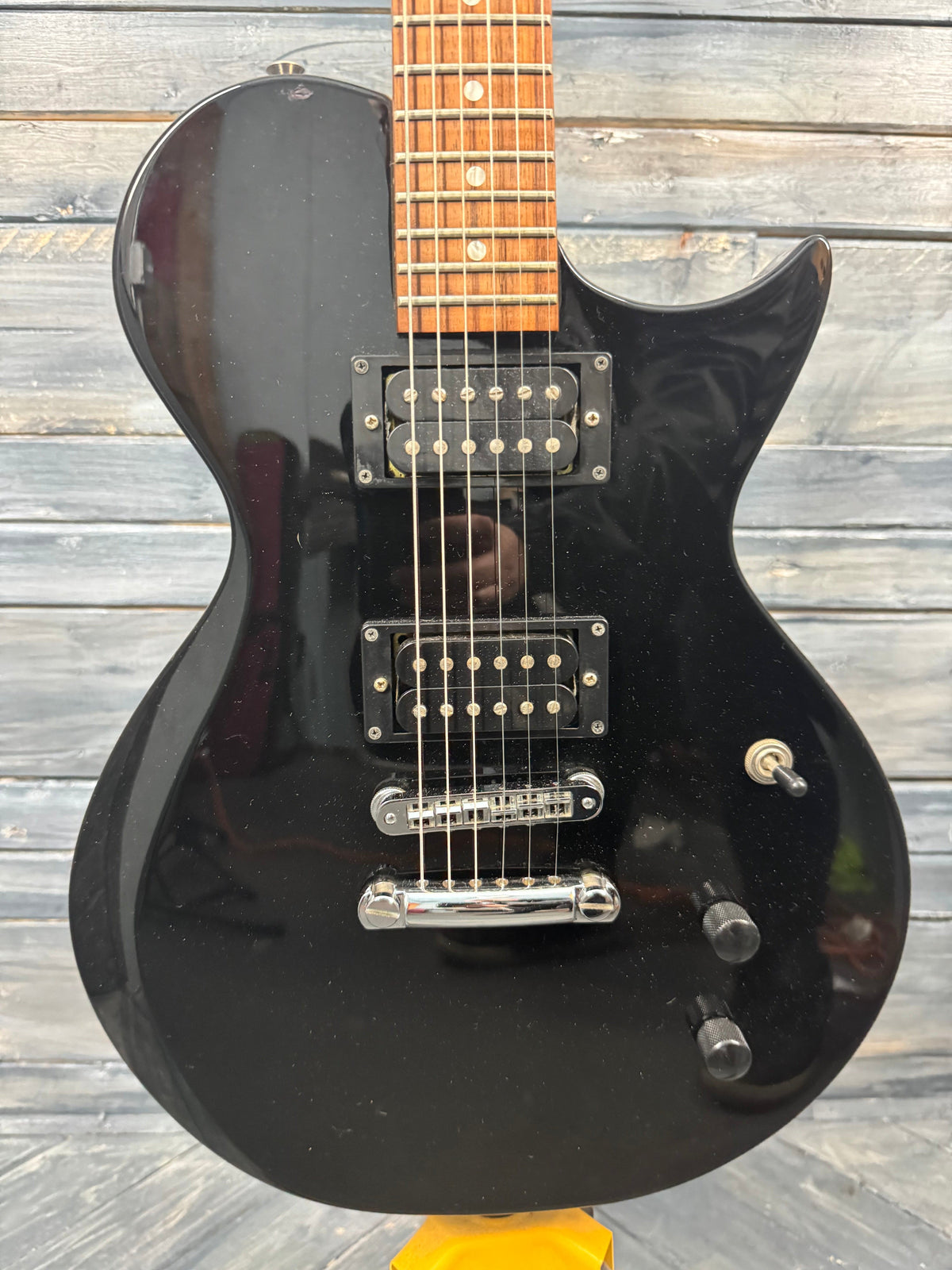 This is a photo of the front of the guitar.